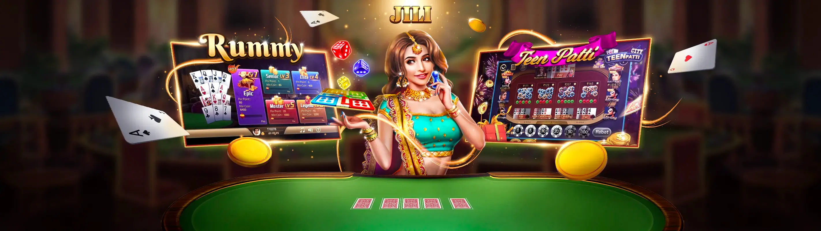 Bàn Poker 68vn win với chip và lá bài
